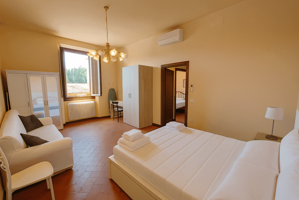 Stay in florence, bedroom apartment in san frediano